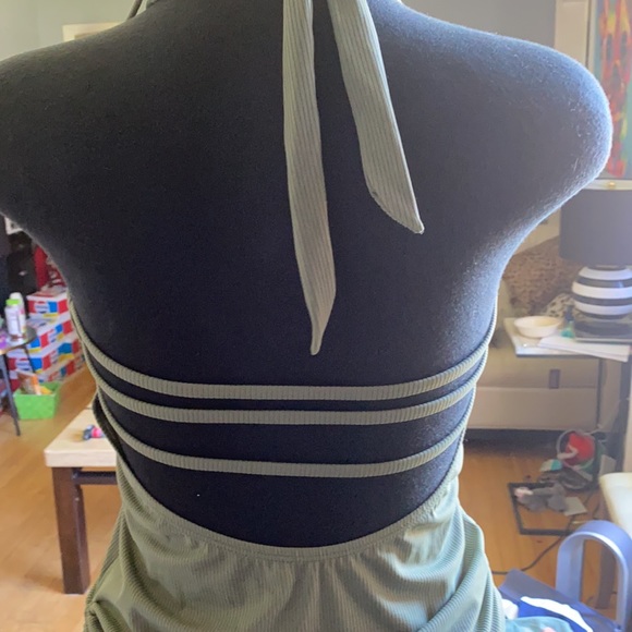 Olive green tankini - Picture 5 of 8